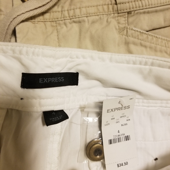 Express shorts- 3 pairs all size 4 - Picture 3 of 3